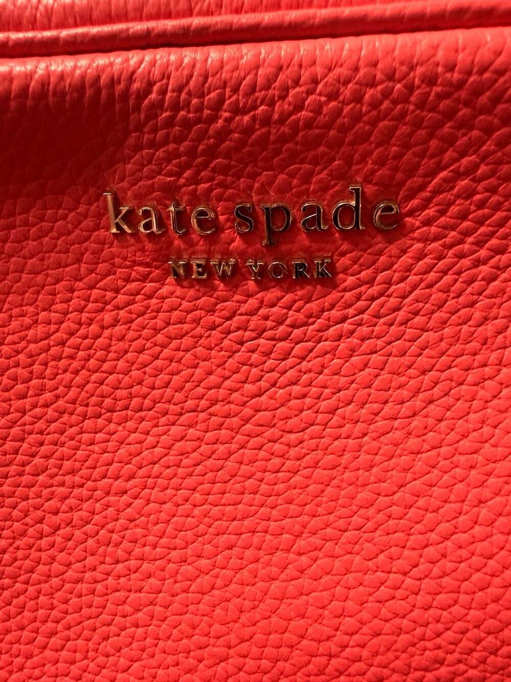 Kate Spade Pink Astrid Medium Camera Bag in Pebbled Leather